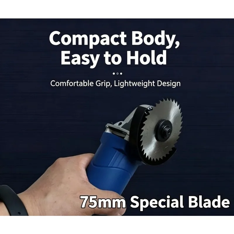 Mini Variable Speed Angle Grinder Portable Multifunctional Cutting Polishing Machine For Tile Grout Metal Wood Sanding Work