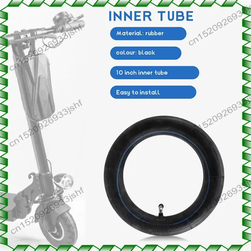 -BOFF 10-дюймовая внутренняя трубка 80/65-6 255X80, резиновая для электрического скутера Zero 10X Kugoo M4, отличная замена