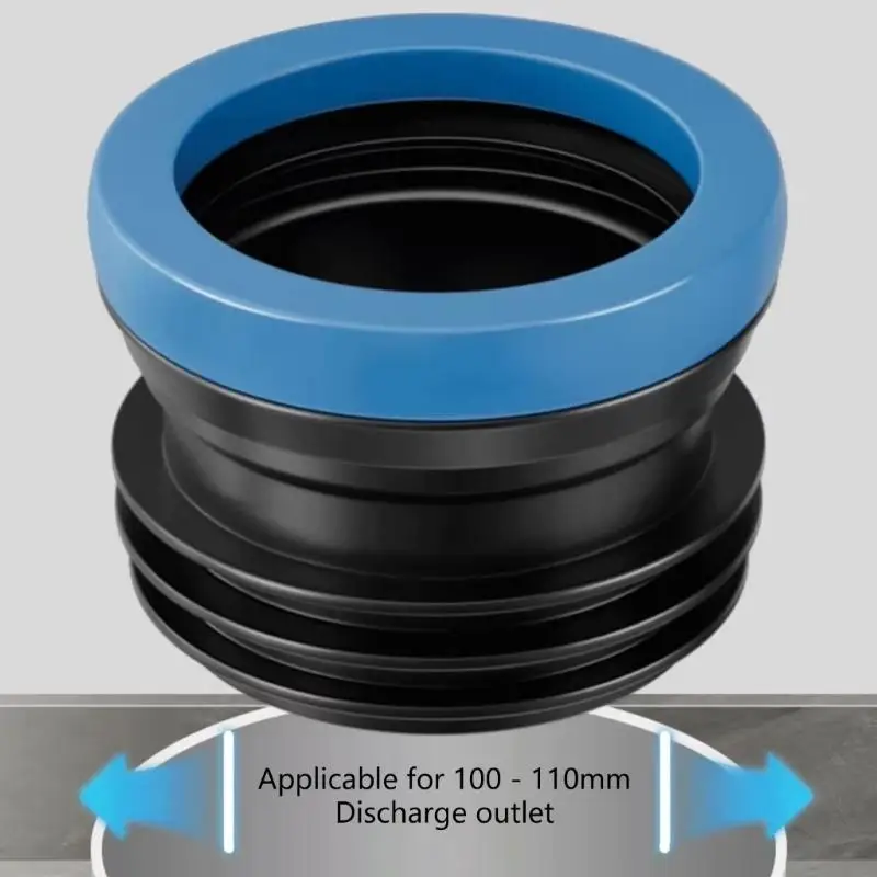 Universal Toilet Seal Rings Plastic Leak Proof Design For Toilet Types 