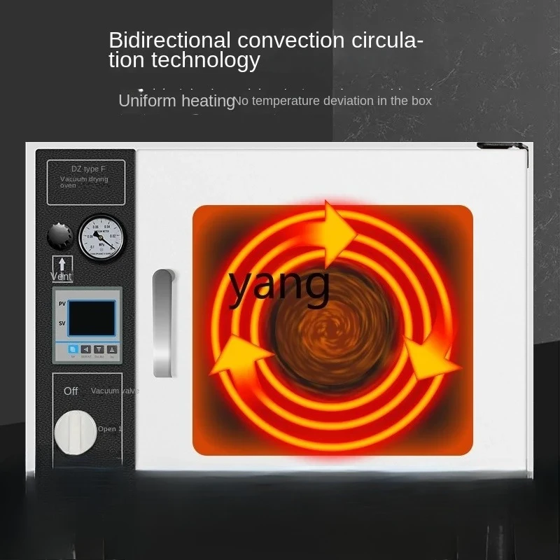 LMM Electric Constant Temperature Vacuum Drying Box Laboratory Vacuum Oven Industrial Oven Drying Baker