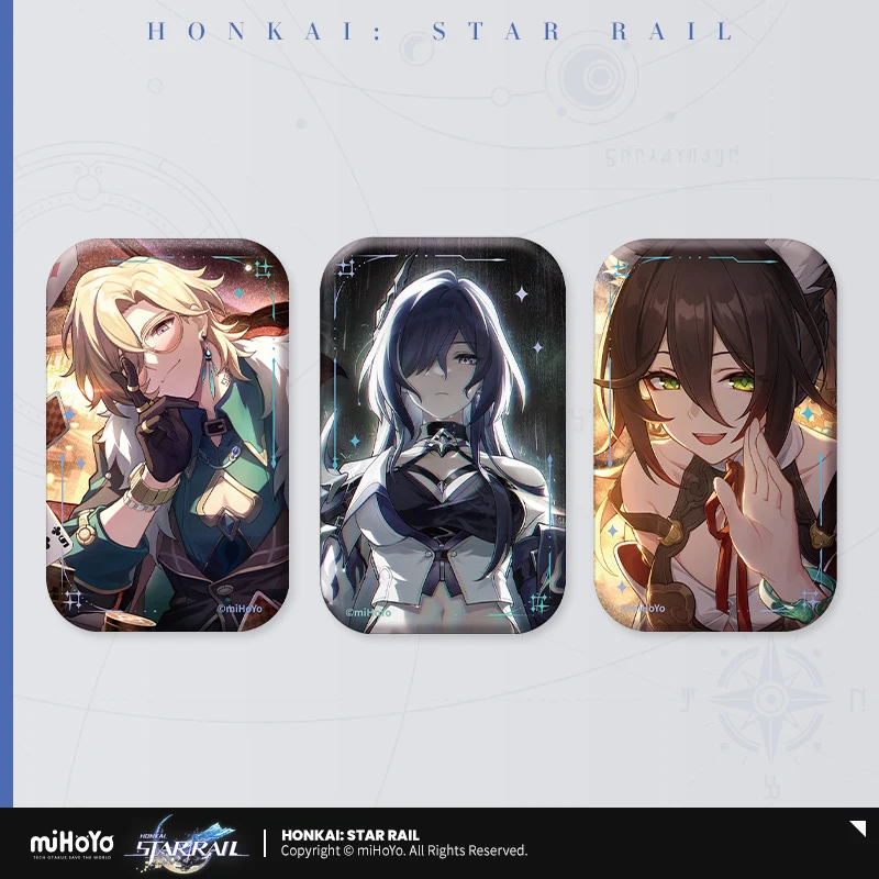 Original Honkai: Star Rail Light Cone Series Badge Aventurine Acheron Blade Acheron Fu Xuan Ruan Mei Cosplay miHoYo Merch