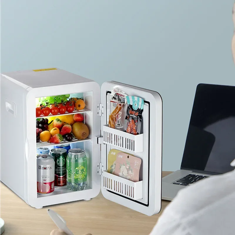 25L ตู้เย็นขนาดเล็ก,ขนาดเล็กใช้ในหอพักรถยนต์ใช้คู่นักเรียนใช้ระบบทำความเย็นในรถใช้ครั้งเดียว