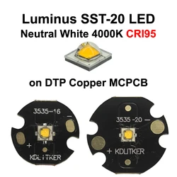 ホワイトリストSST-20 K,高輝度ランプ,4000 LED,N95 smd,3535ダイオード,Kditker Dtp,伸縮式,PCB,diy