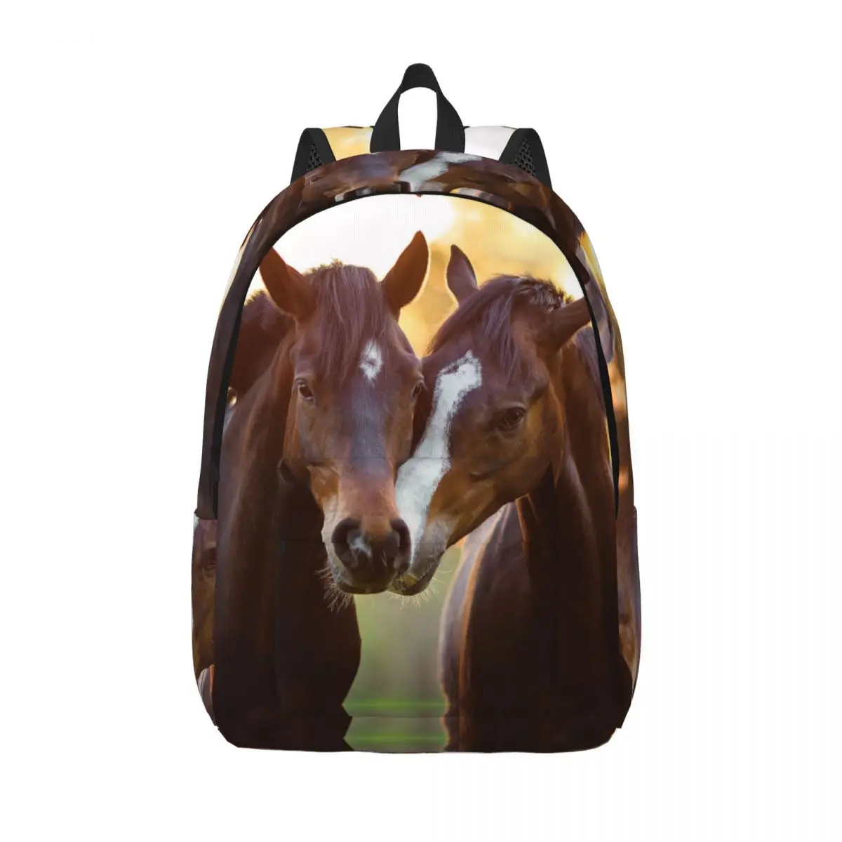 Beautiful Horse for Teens Student School Bookbag Animal Lovers Daypack Middle High College Sports