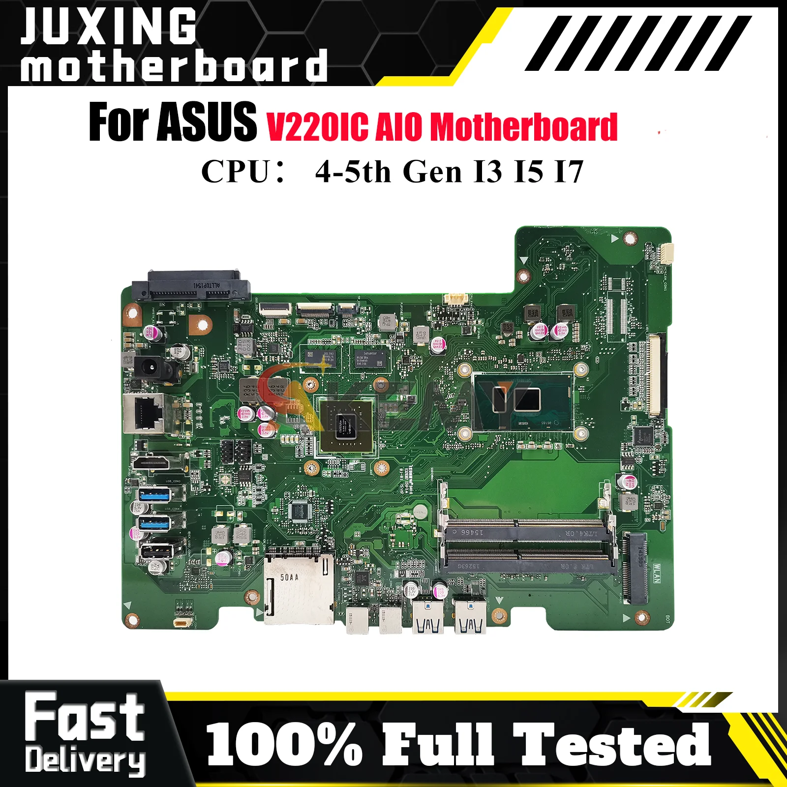 

Материнская плата V220IC для ASUS Vivo AiO V220IA V220IC V220I V220IB, материнская плата с процессором I3 I5 I7, 100% тестирование, ОК, быстрая доставка stk