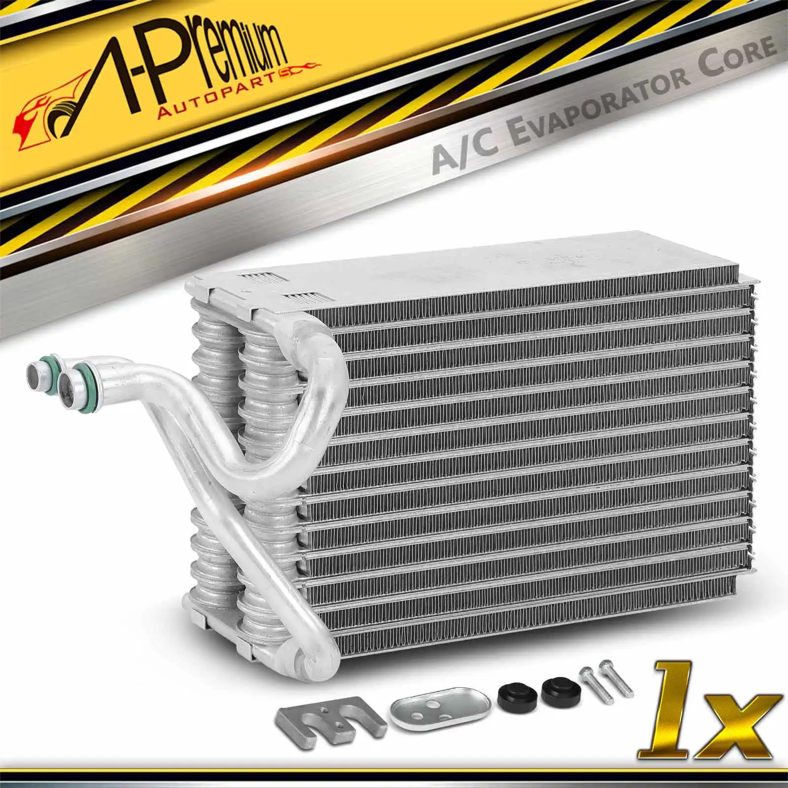 A-Premium Rear Side A/C Evaporator Core w/Pressing Plate for Jeep Commander 2006-2010