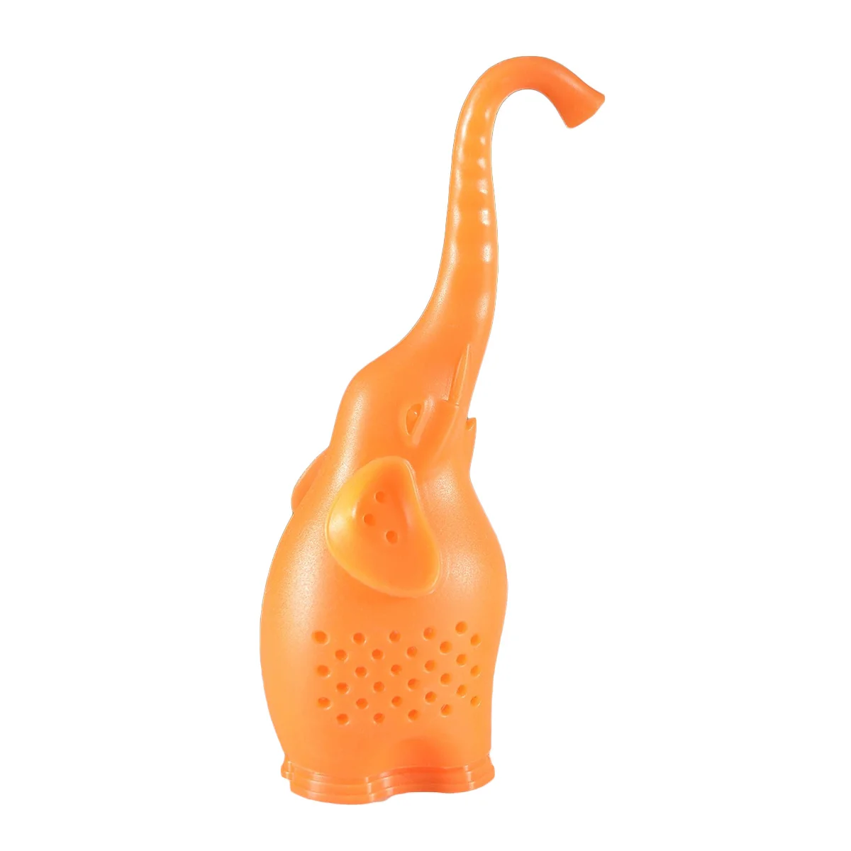 

Silicone Elephant Tea Infuser Food Grade Silicone Tea Filter Strainer Easy Clean Dishwasher Safe for Coffee Herb Punch