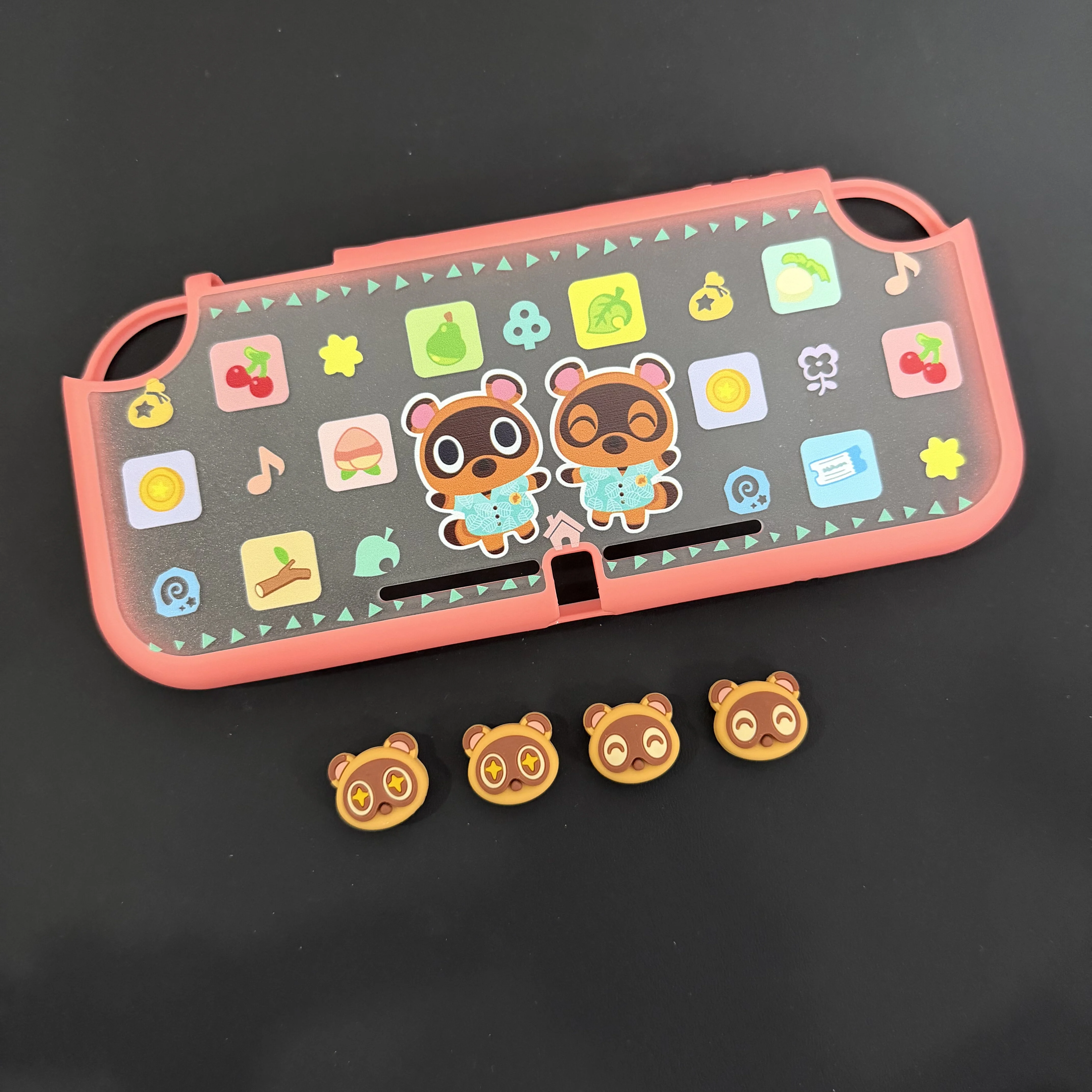 Original Switch Lite Protective Case Animal Crossing Theme Matte Half Wrap Shockproof Cover For Nintendo Switch Lite Accessory - view 6