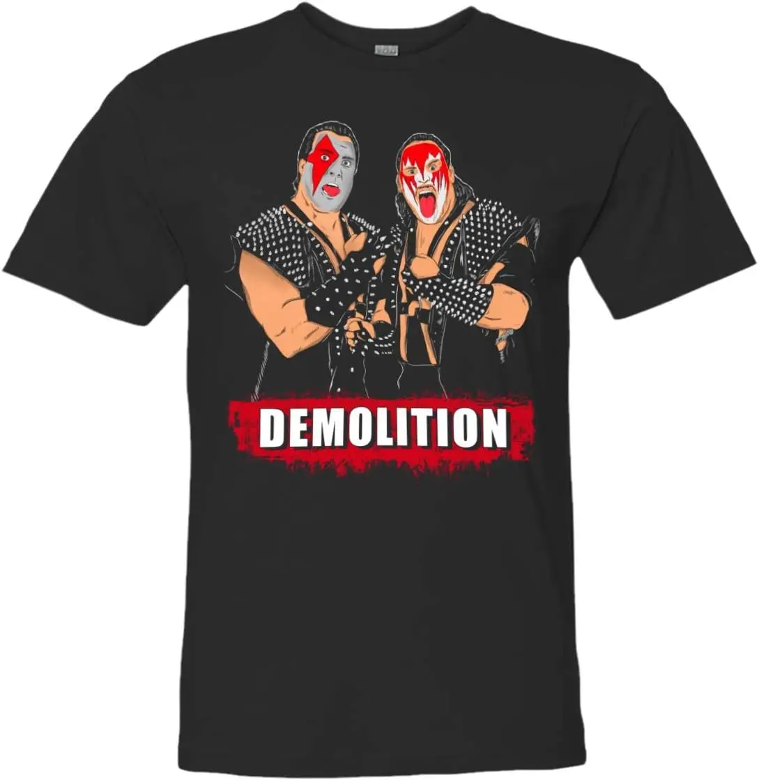 Mens Unisex Demolition Ax and Smash HQ Wrestling Tee Shirt