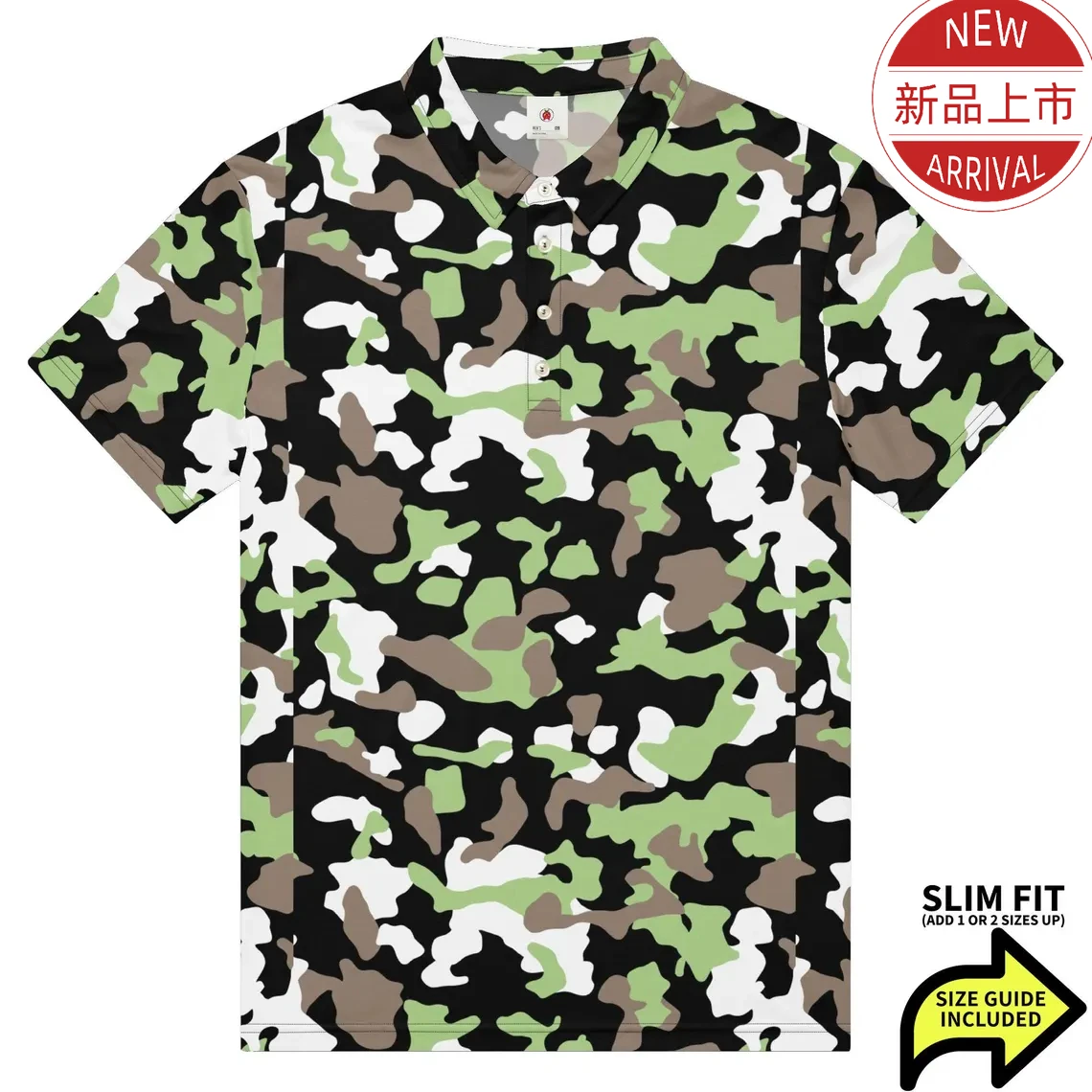 

Casual Forest Camouflage 3d Print Polo Shirt For Men Outdoor Short Sleeves T-shirt Tranning Running Quick Drying Sports Tee Tops