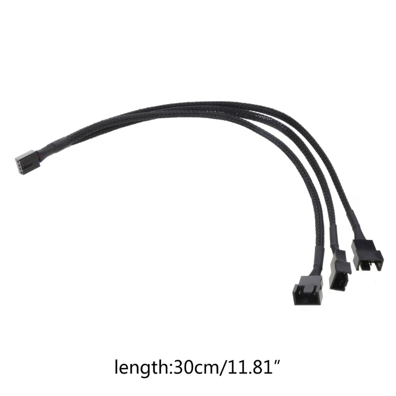 Lüfter-Hub, CPU-Kühl-HUB, 1 bis 3 Anschlüsse, 12 V, 3-poliger Lüfter, PWM-Lüfter-Hub, SATA-Controller, Netzteil,