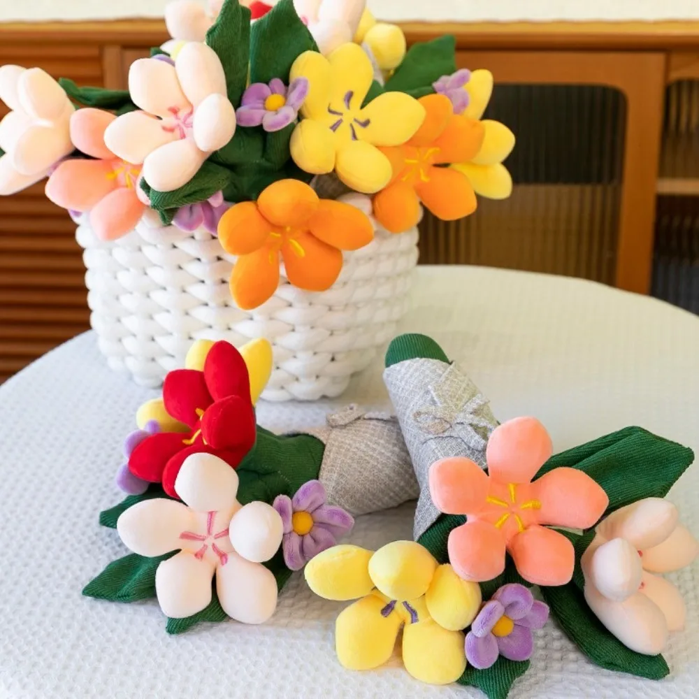 Fleurs en peluche en coton PP pour filles, tulipe en pot, plante succulente, drôle, cadeau