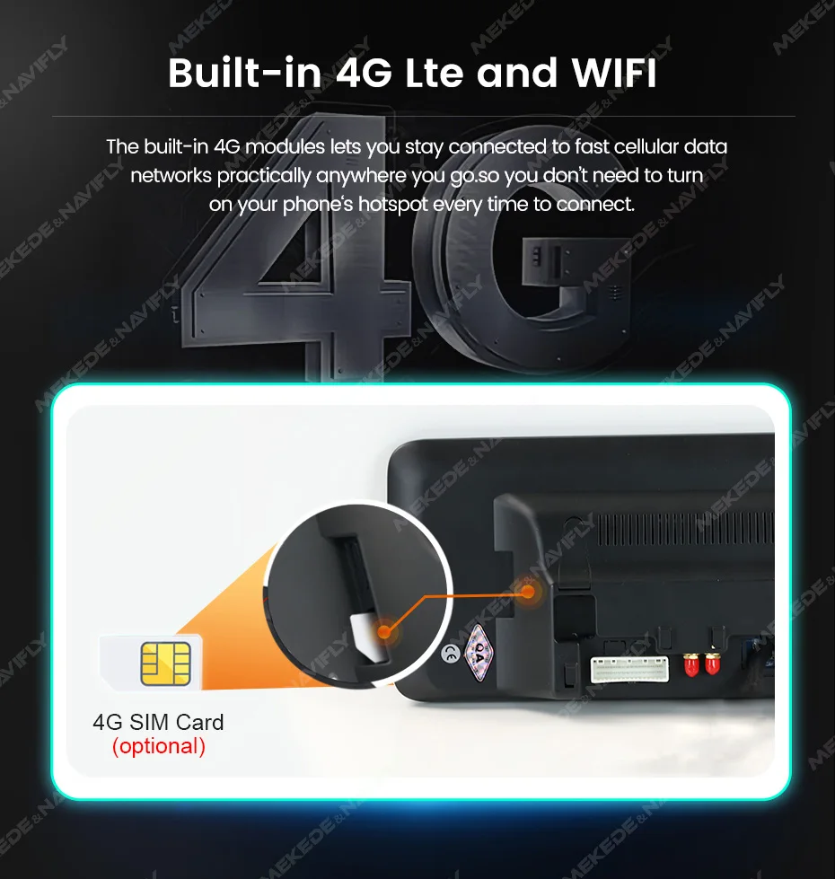 MEKEDE Android-System Multimedia-Player CarPlay Auto für Benz A-Klasse W176 GLA X156 CLA C117 G-Klasse W461 W463 DSP GPS Autoradio – Detail 23