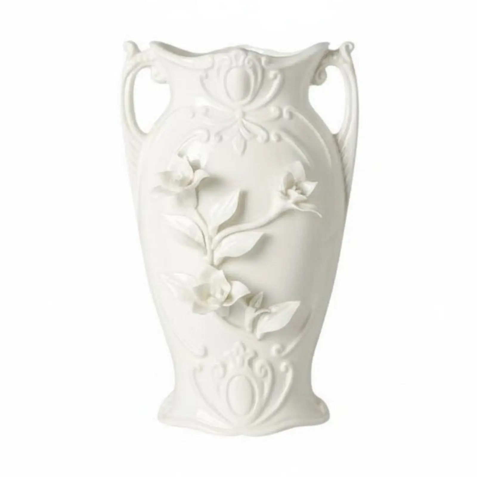 Ceramic Vase Large Flower Vase Luxury Home Decoration Pottery Vase for Flowers Aesthetic Shelf Entryway Display