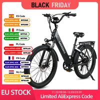 SAMEBIKE RS-A01 Pro Electric Bike 500W Motor 36V 15Ah Battery 27.5 inch Tire 32km/h Max Speed 40km Range Mechanical Disc Brakes