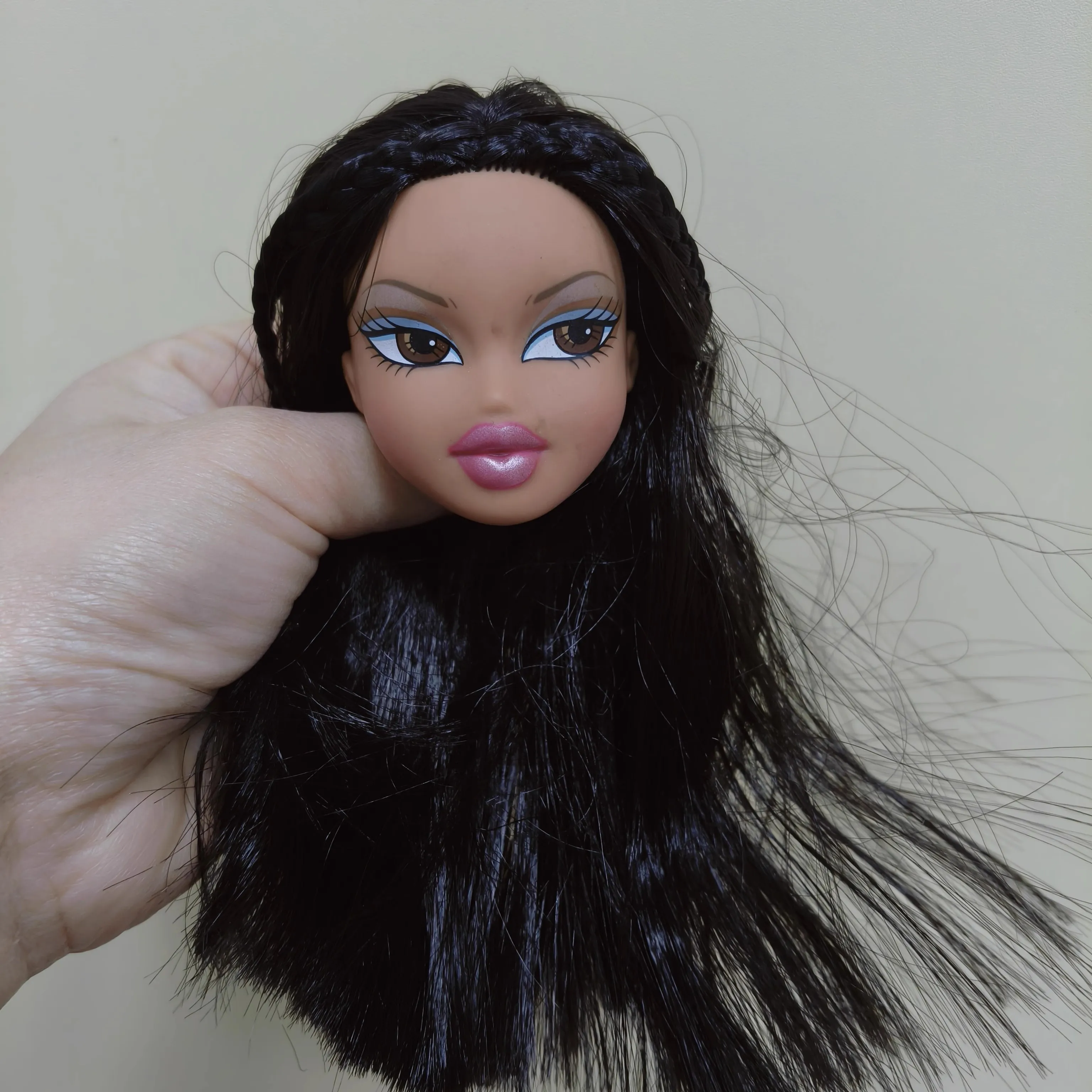 1pcs original doll big sister brazt head accessories shoes kuailesenlin