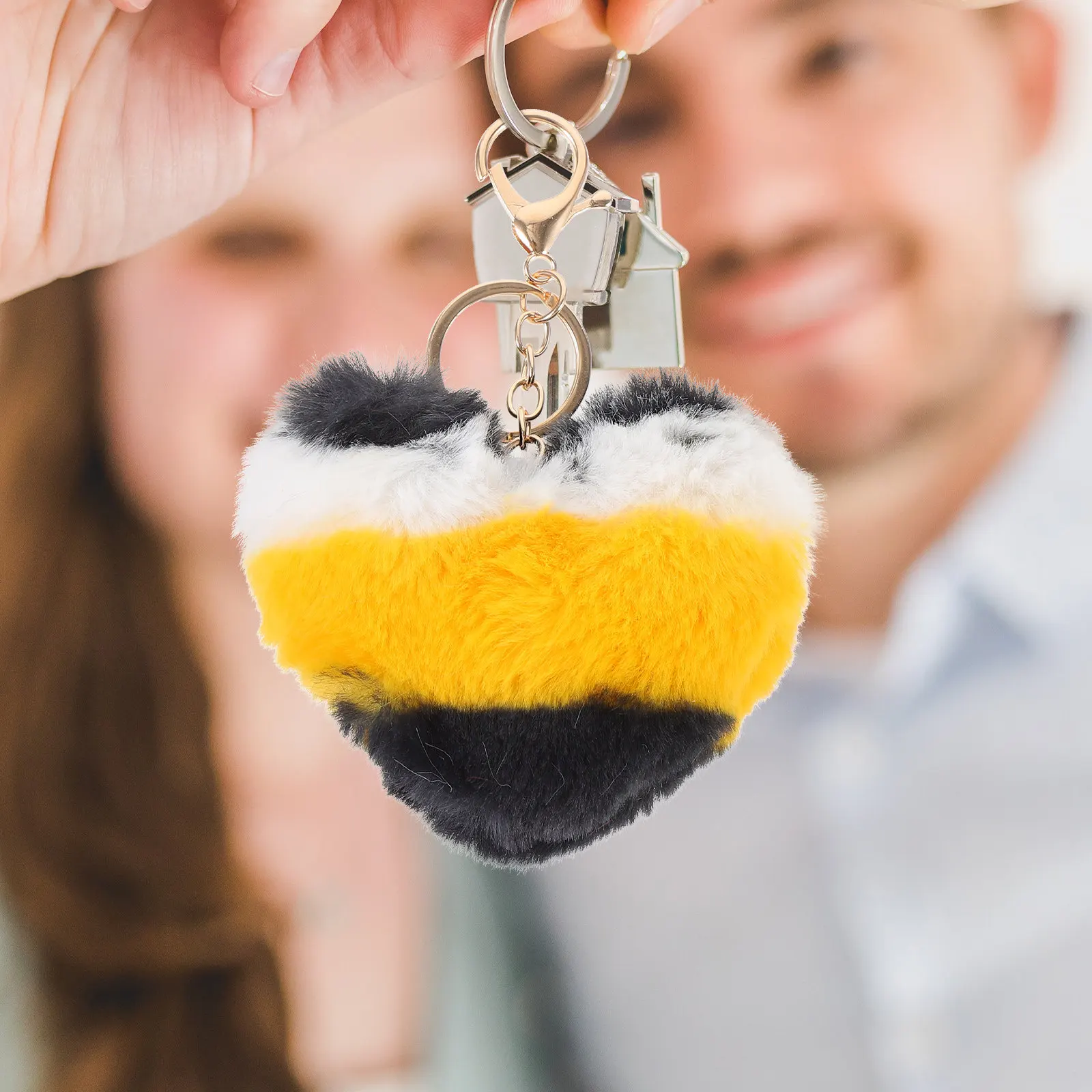 

8Pcs Aesthetic Heart Keychain Meticulously Crafted Detail Perfect Gift for Various Occasions Heart Keychain Aesthetic Keychains