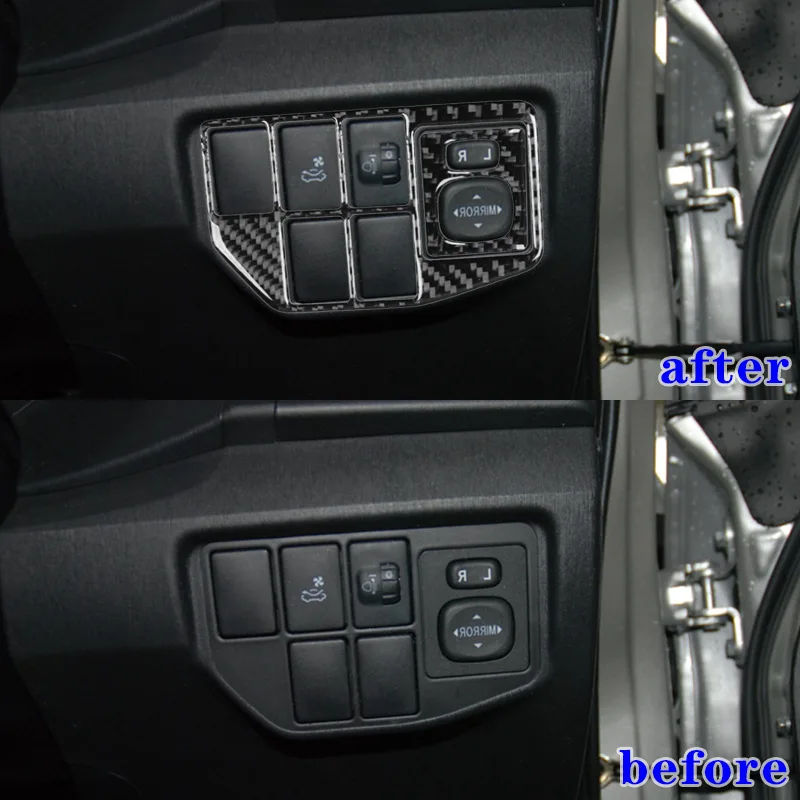 

For Toyota 12-15 Prius Rearview Mirror Adjustment Panel Car Interior Modification Accessories