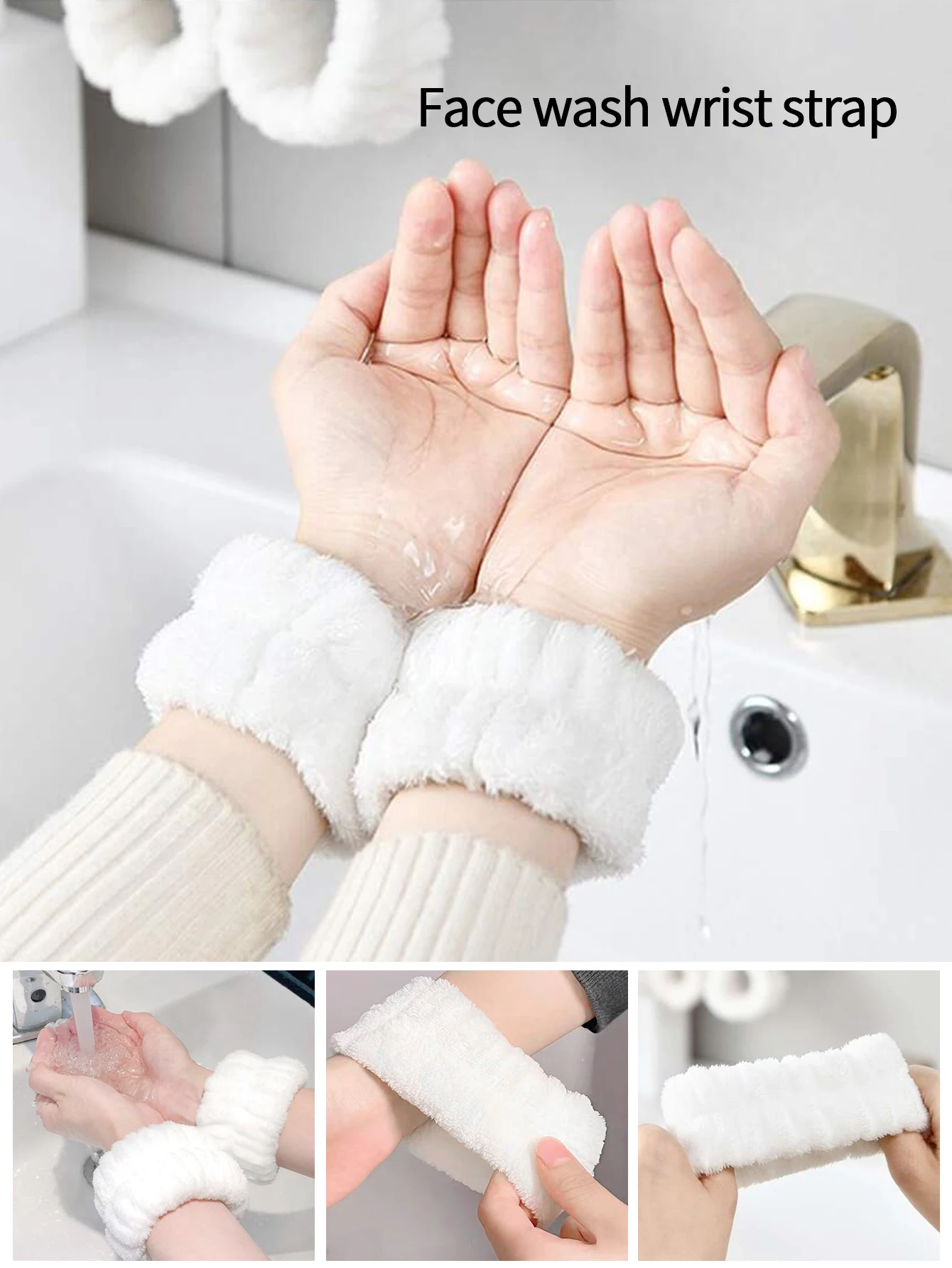 Herramientas de belleza profesionales de 6 uds: juego de limpieza unisex súper suave + juego de esponjas en polvo de esponja de doble propósito seca y húmeda