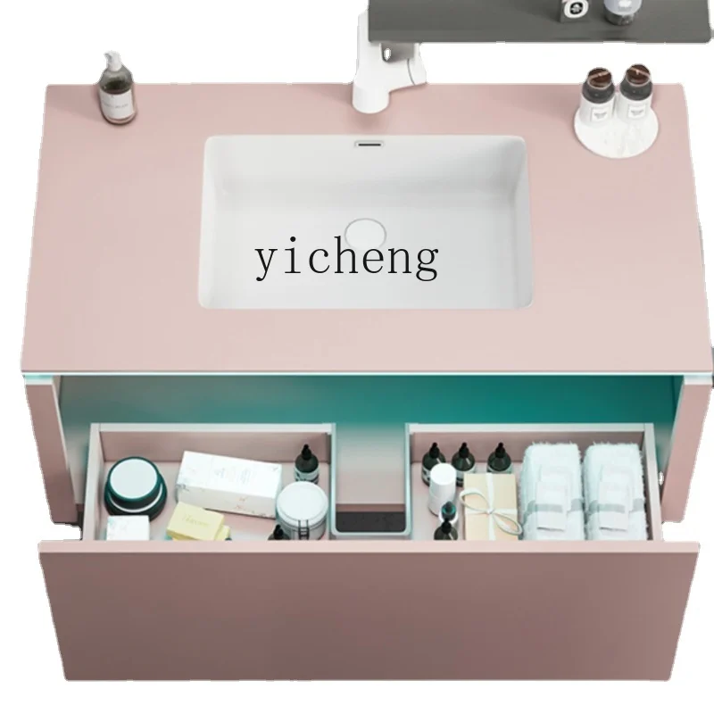 

Xl Style Storage Cabinet Washstand Washbasin Integrated Smart Bathroom Cabinet Assembled Cabinet