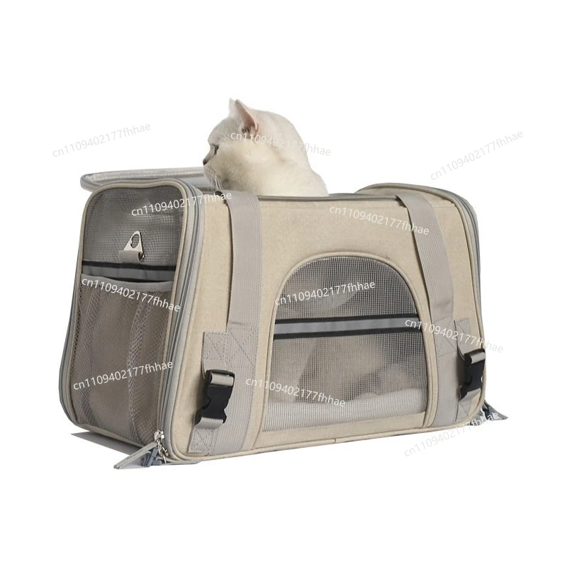 Cat Bag Out Portable Large-capacity Portable Pet Bag Cat Carrying Portable Oblique Backpack
