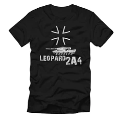 Leopard 2A4 Tank Leo Bundeswehr Iron Pig BW PzBtl Company T Shirt. Short Sleeve 100% Cotton Casual T-shirts Loose Top Size S-3XL