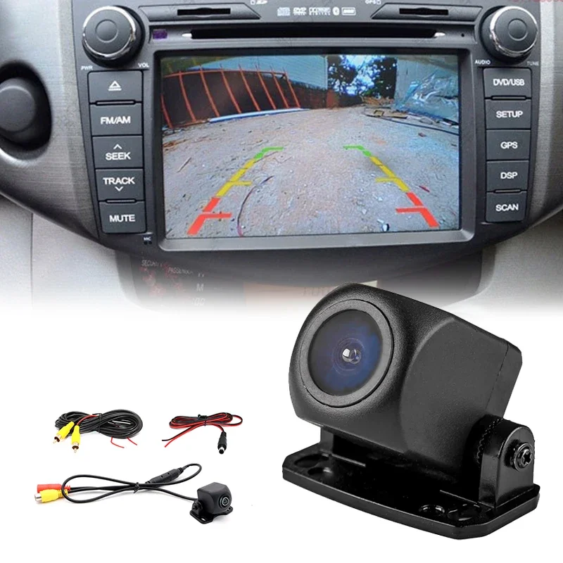 Universal Reversing Camera Night Vision Wide Angle Backup Camera Clear Rear View For Cars, Pickup Trucks, SUVs, RVs, Vans