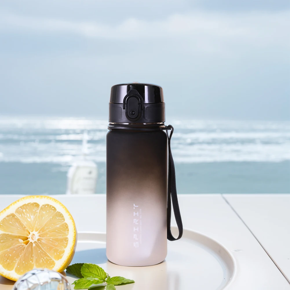 

Fitness Sports Water Bottle with Handle Reusable Water Bottles Large Capacity Gradient Water Cup for Fitness Gym Outdoor Sports