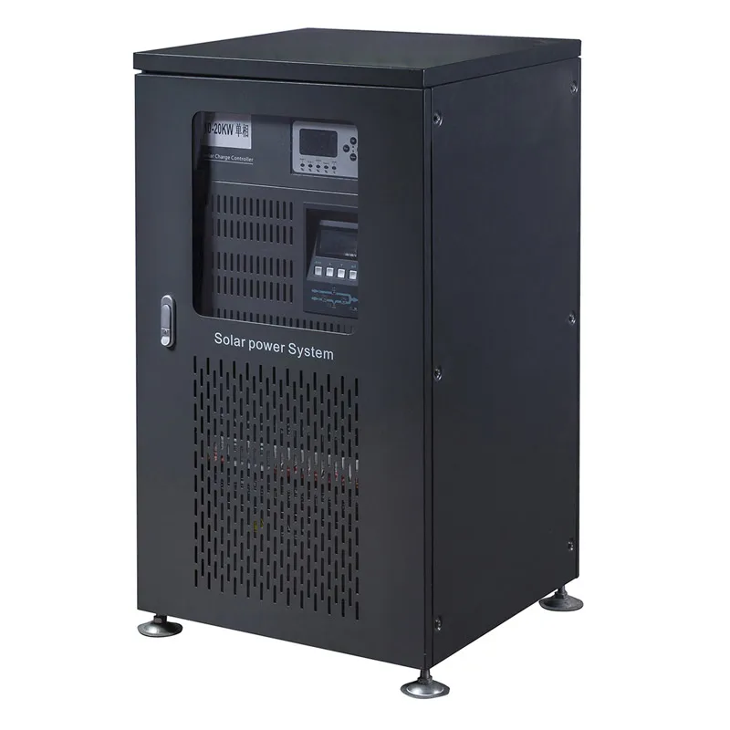Mppt Hybrid Solar Inverter Single Phase 8kw 96v 120v With 60a 80a 100a Solar Charge Controller