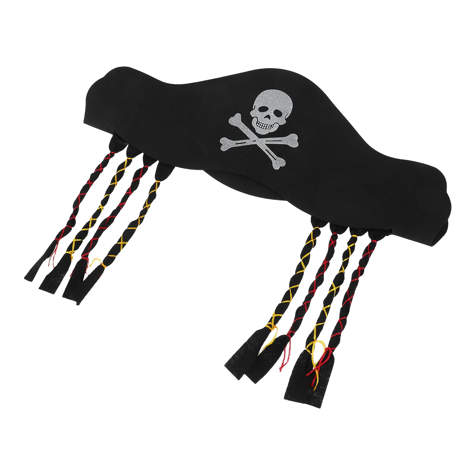 1개 해적 꼬임 모자 EVA 조절 가능 성인용 할로윈 카니발 파티 코스튬 액세서리 신기한 모자 코스프레