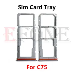 Bilashmart SIM Card Tray Slot Holder Adapter Socket Repair Parts Oppo Realme C12 c51s C63 C75