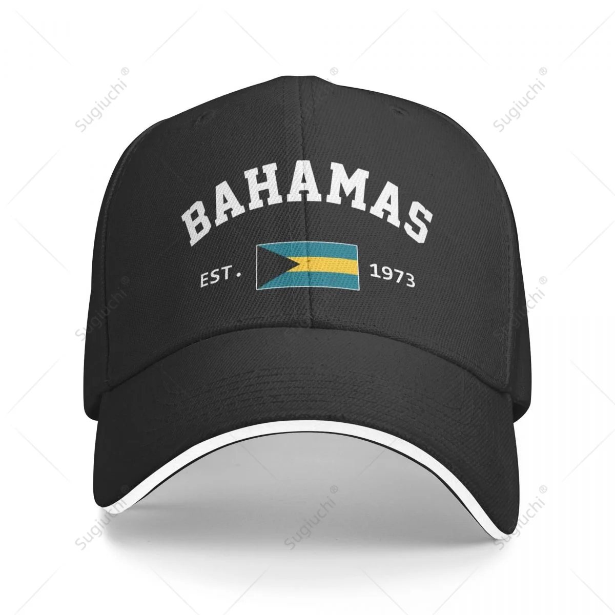 

Baseball Cap Bahamas EST.1973 Independence Day Men Women Unisex Hip Hop Sandwich Caps Snapback Golf Hat Fishing