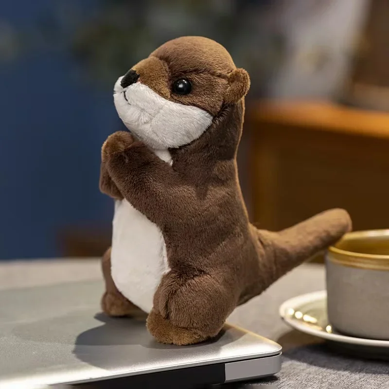 

27cm Cute Cartoon Wishing Otter Plush Toys Baby Kids Cute Lovely Soft Stuffed Dolls For Christmas Holiday Birthday Gift