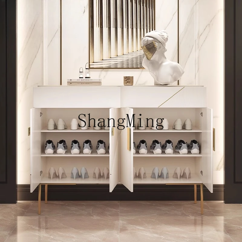 FG  light luxury ultra-thin shoe cabinet large-capacity locker at the door of the home modern simple entrance cabinet