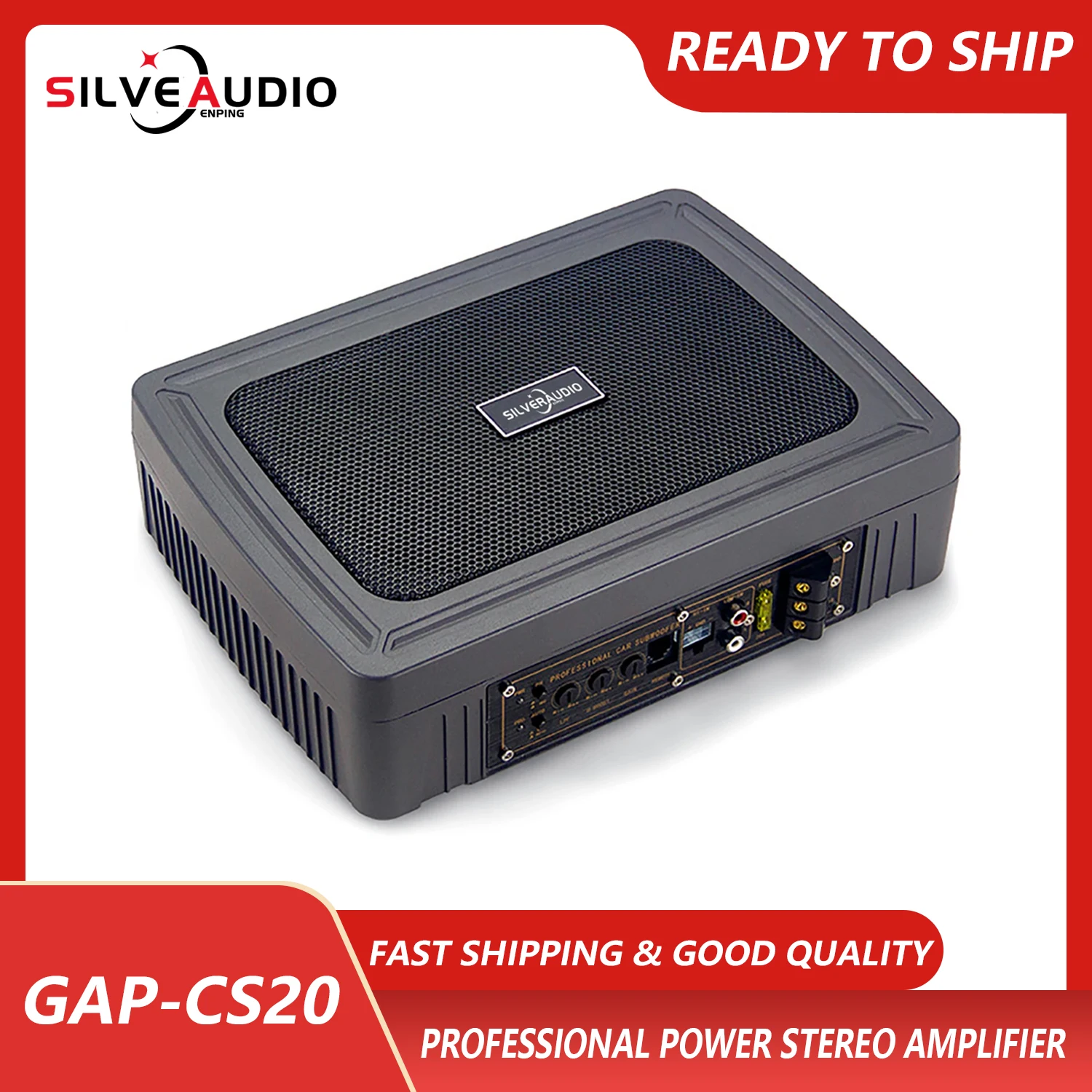 GAP-CS20 High quality multi-channel car audio bass speaker 12V car speaker 150W powerful aluminum alloy power stereo amplifier