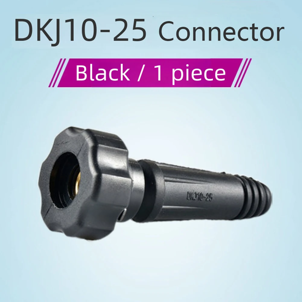 2pcs DKJ10-25 Welding Machine Quick Fitting Male Cable Connector Thai Style Quick Connector For Welding Machine