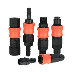 Not a European Standard Type Pneumatic Fittings Air Compressor Hose Quick Coupler Plastic Steel C Type Quick Connector