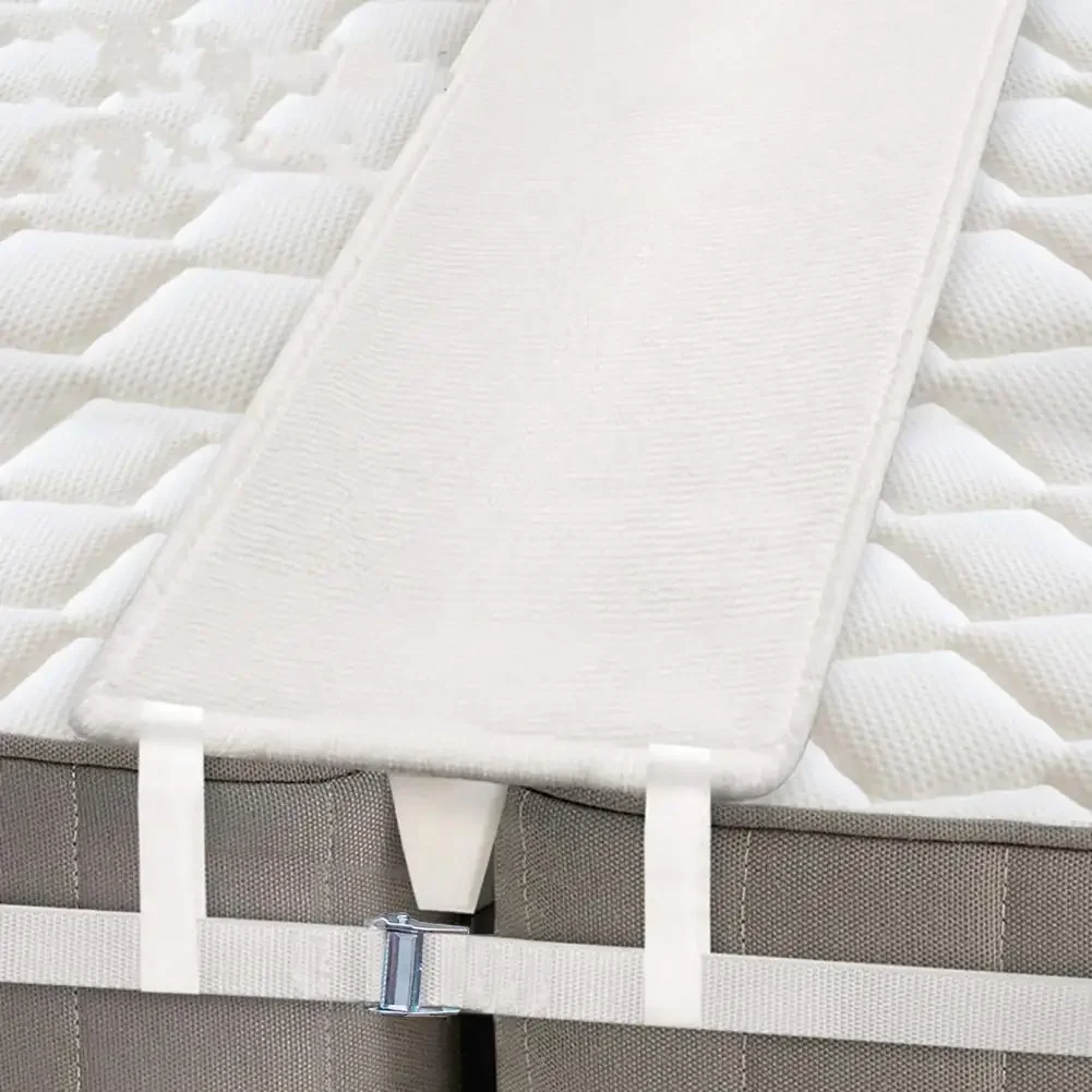 Bed Bridge Mattress Connector Converter Kit Metal Bed Gap Filler Double Mattress Suitable for Home Hotels