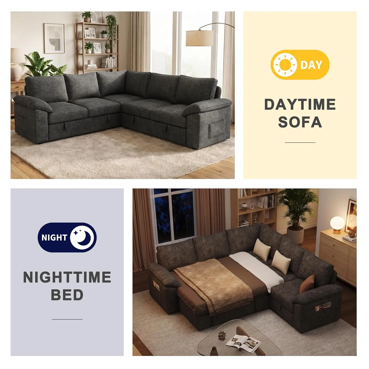 Thumbnail 4 - #3 New Convertible Sofa Beds Arrivals