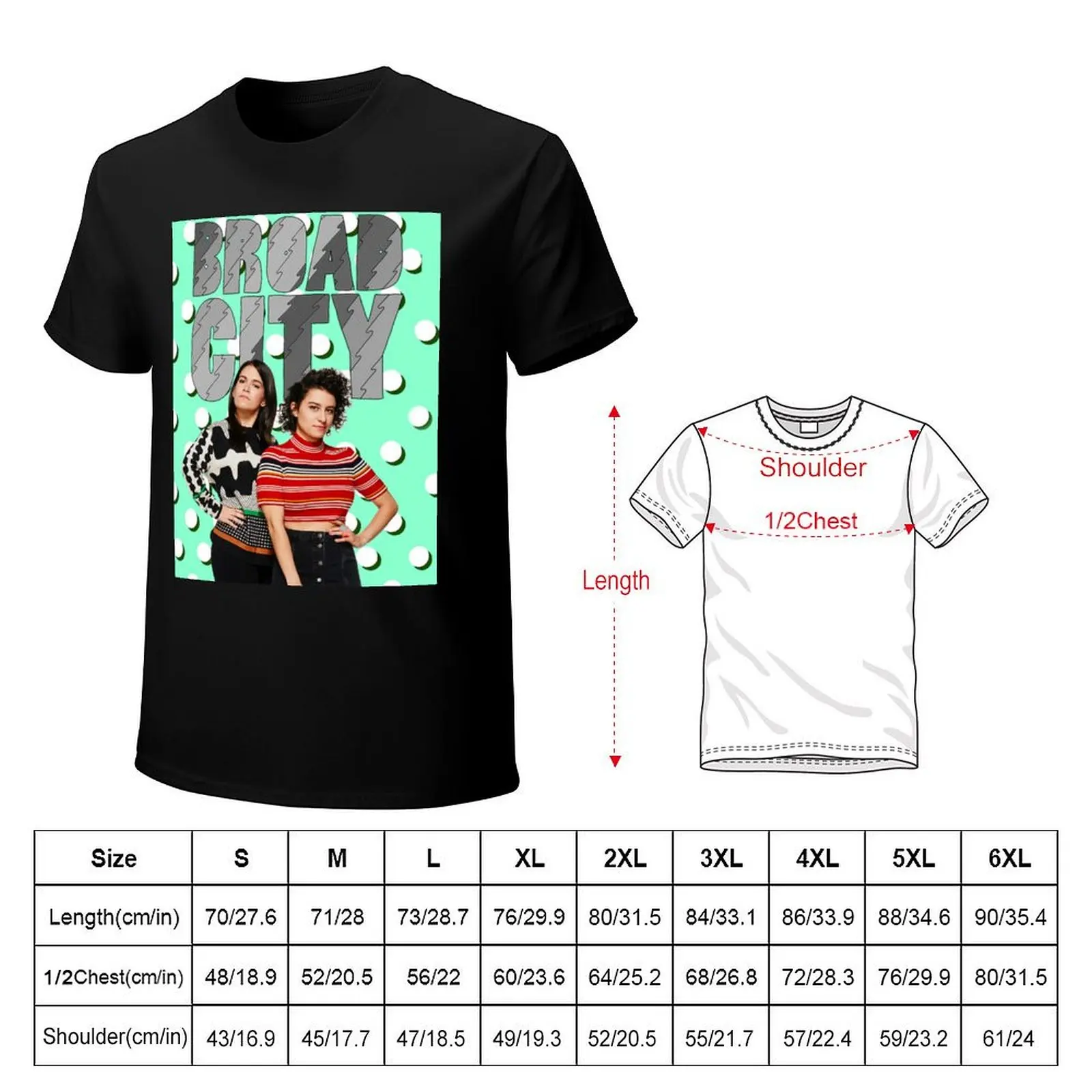 Broad city T-Shirt Daily Work Short Sleeve Top