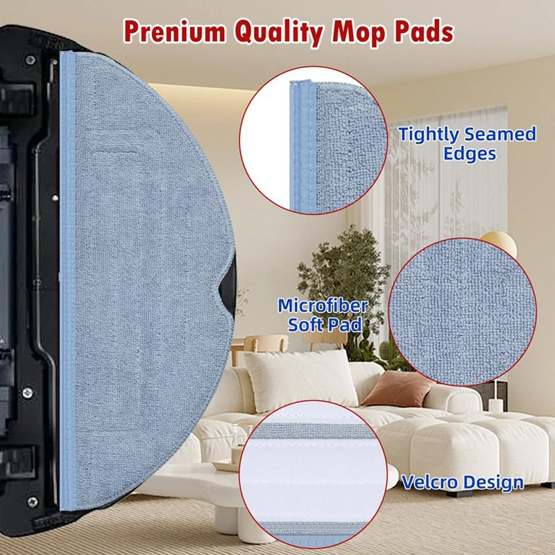 A44F-Набор аксессуаров для робота-пылесоса Roborock S7 Maxv Ultra S7 Pro Ultra, основная щетка, фильтры, подушечки для швабры