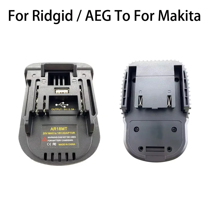 

For Ridgid / AEG Battery Adapter For Ridgid / AEG 18V Lithium Battery To For Makita 18V Li-ion Battery power tools BL1830 BL1840