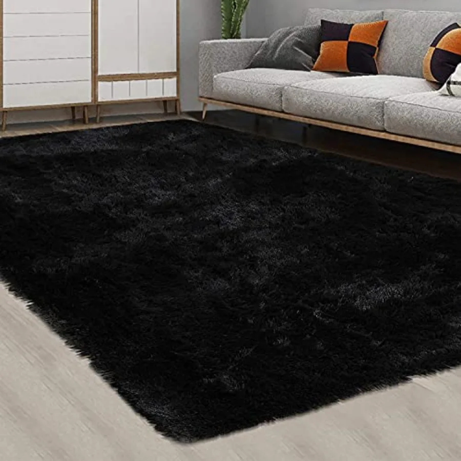 

Fluffy Shag Rug,'1', Extra Soft and Comfy Modern Indoor Shaggy Carpet Rug for Bedroom, Living Room, Girls,,Nursery