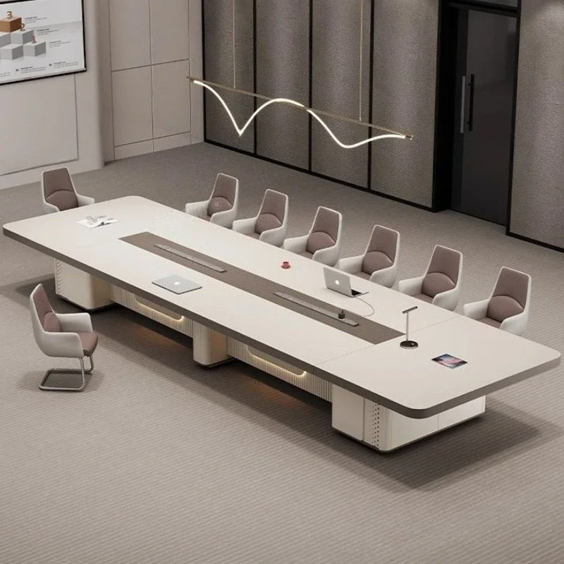 280 to 800 cm negotiation training table meeting tables conference table Office Furniture gaming desk Equipped with LED lights