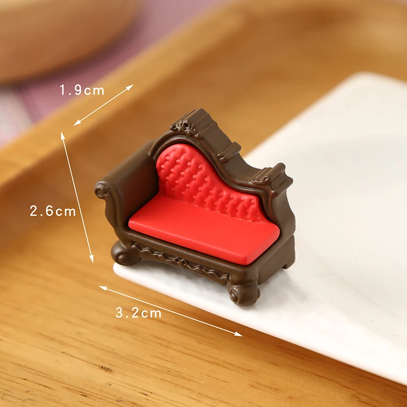 1/12 Dollhouse Furniture Simulation Model; Mini Living Room Set; Pretend Play Toy Ornament.