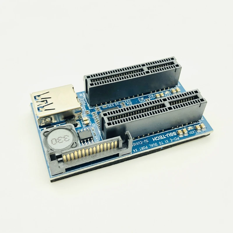 Adaptador USB 3,0 PCI Express para tarjeta de vídeo, extensor de componentes de PC, PCIE, elevador de tarjeta PCI-E, novedad
