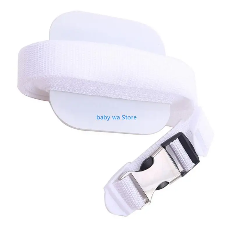 سرير بيبي حزام ثابت نونسليب سرير أطفال مضاد للتحرك تثبيت حزام سرير بيبي شريط أمان تعديل الطول بسهولة 4XBD