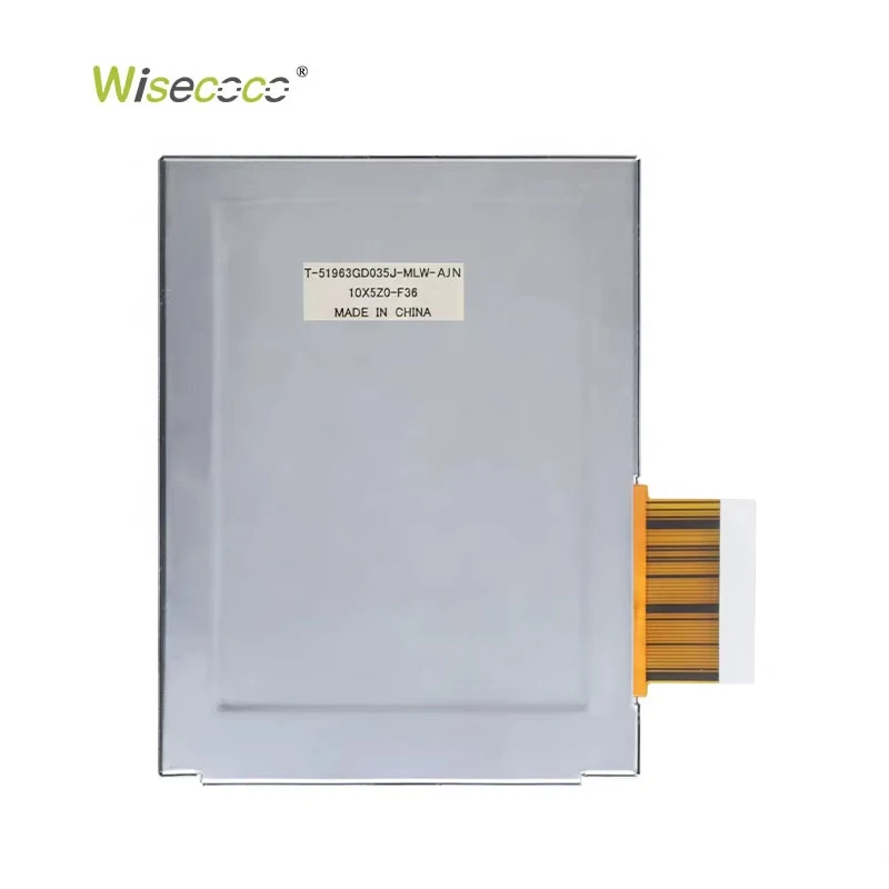 Wisecoco 3.5 Inch 240*320 50 Pin FPC CMOS Interface Industrial Handheld POS PDA Tft LCD Screen Panel Module Display
