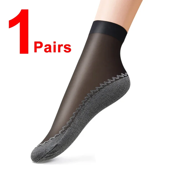 1/10 Pairs Frauen Socken Weiche Socken Frau Sommer Ultradünne Atmungsaktive Socke Lässig Leichte Weibliche Transparente Boot Socken – Detail 9