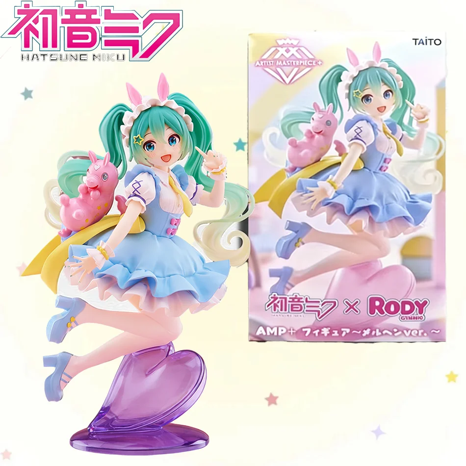 

Аниме-фигурка Hatsune Miku Taito: Коллекционная модель Hatsune Miku x Rody, милая фигурка из ПВХ, аксессуар для рабочего стола, подарок